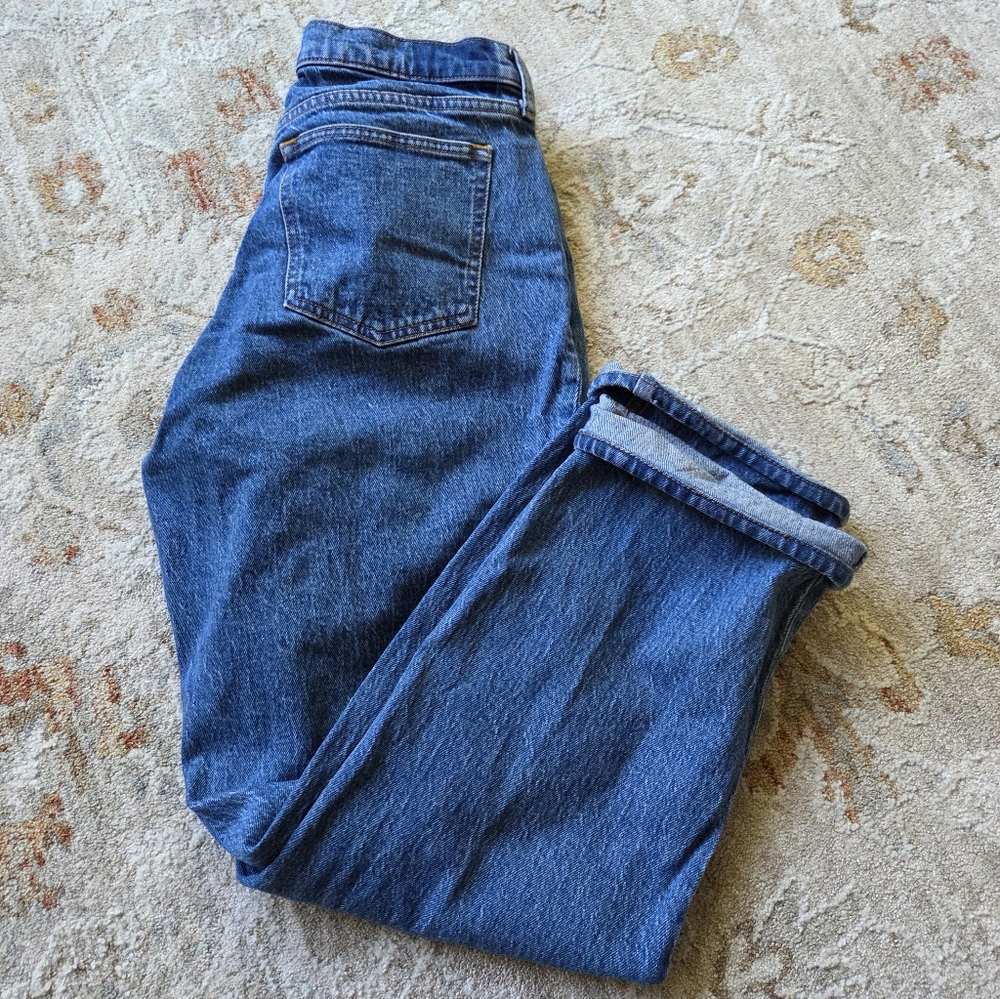 Abercrombie & Fitch the 90's  straight Mid rise